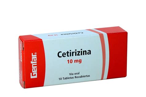 cetirizina 10 mg